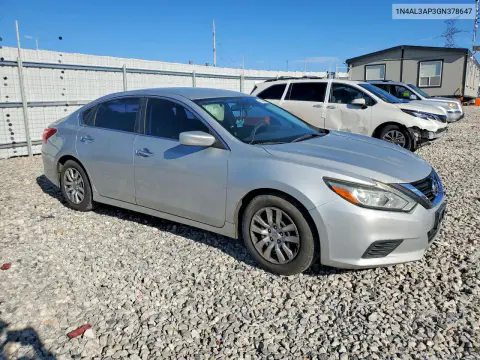 2016 Nissan Altima 2.5 S VIN 1N4AL3AP3GN378647 фото 4