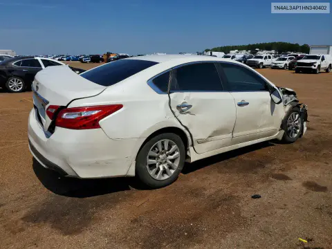 2017 Nissan Altima 2.5 S VIN 1N4AL3AP1HN340402 фото 3