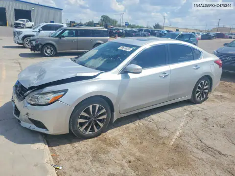 1N4AL3APXHC475244 — 2017 Nissan Altima, Parte delantera, fotos antes de reparar