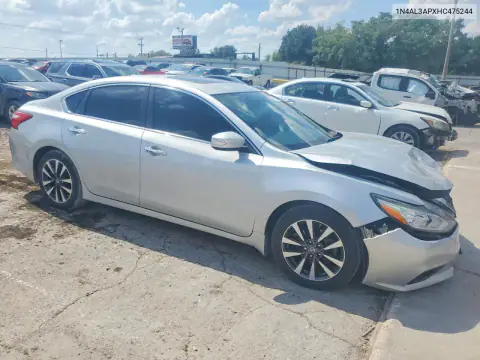 1N4AL3APXHC475244 — 2017 Nissan Altima, zdjęcie 4 z Copart, Przód