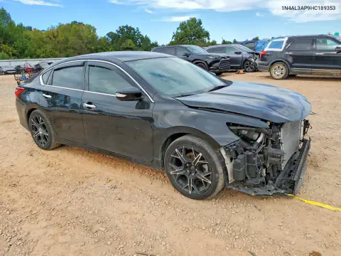 1N4AL3AP9HC189353 — 2017 Nissan Altima, photo 4 from Copart 26.10.2026, Front end