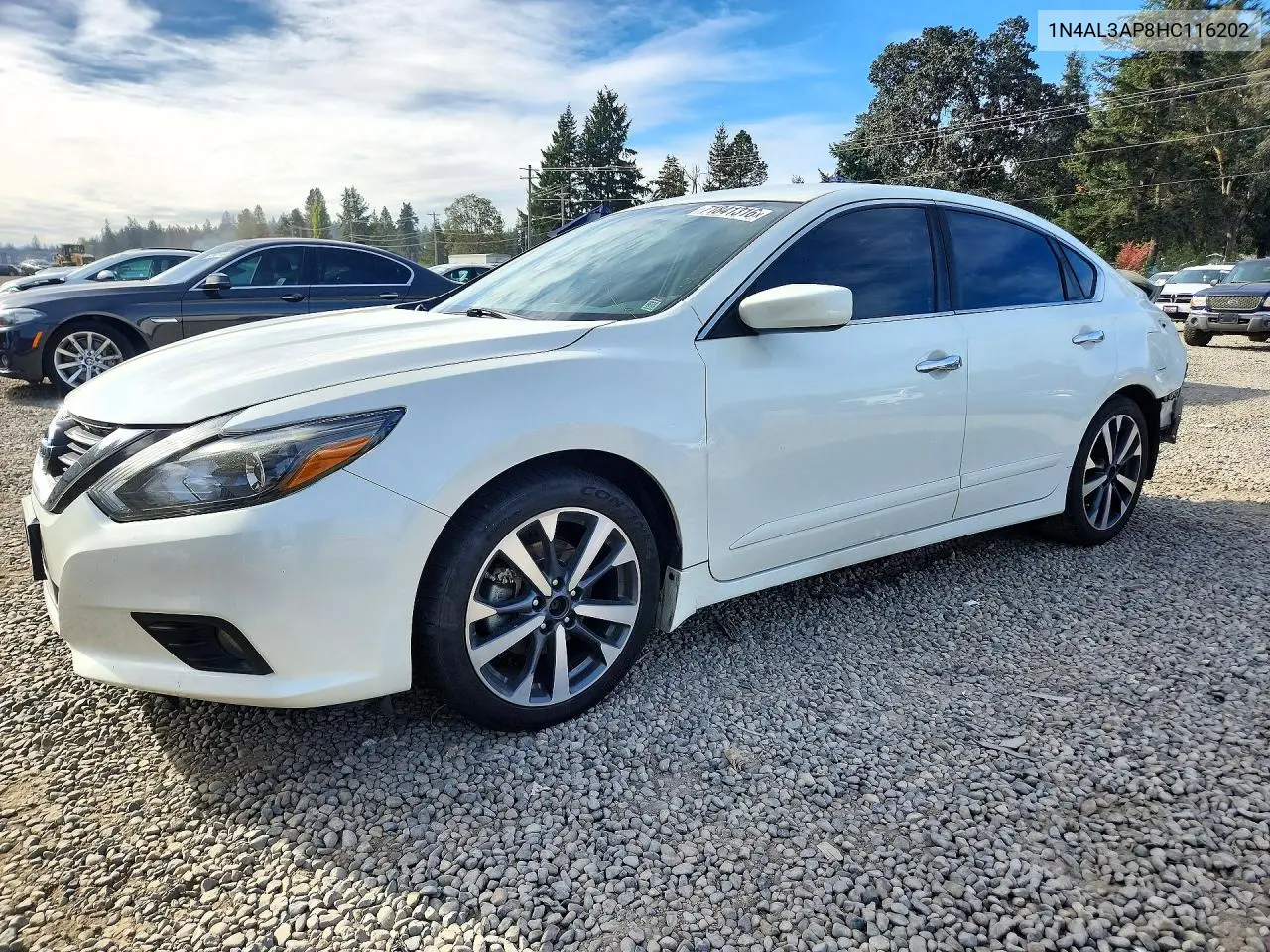 2017 Nissan Altima 2.5 Sr VIN 1N4AL3AP8HC116202 фото 1