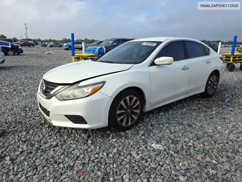 1N4AL3AP2HC112520 — 2017 Nissan Altima, Передняя часть, фото до ремонта