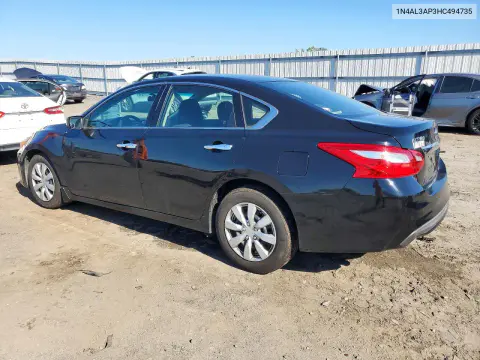 2017 Nissan Altima 2.5 S VIN 1N4AL3AP3HC494735 фото 2