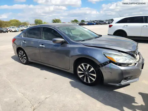 2017 Nissan Altima Sv VIN 1N4AL3AP0HC209540 фото 4