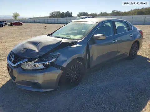 2018 Nissan Altima 2.5 S VIN 1N4AL3AP3JC273965 фото 1
