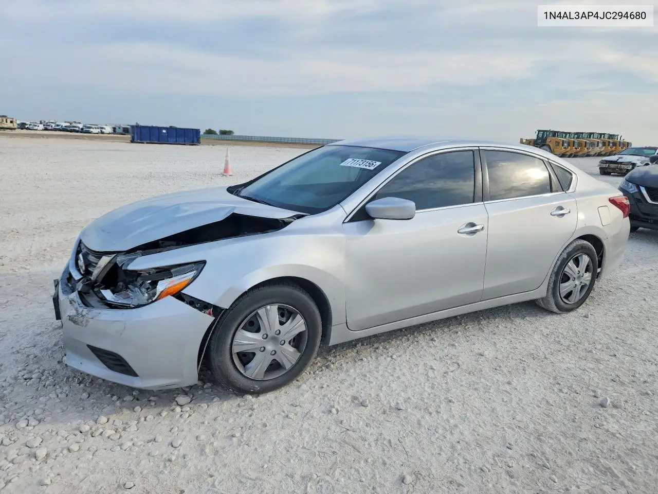 2018 Nissan Altima 2.5 S VIN 1N4AL3AP4JC294680 фото 1