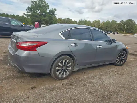 1N4AL3APXJC197449 — 2018 Nissan Altima, Передня частина, фото до ремонту