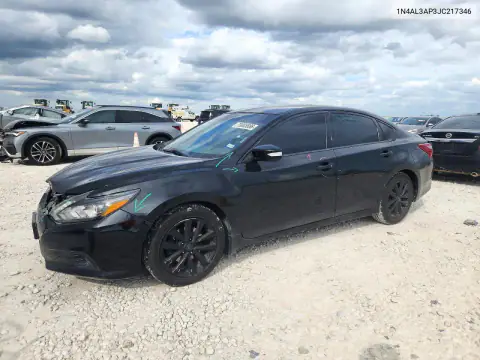 1N4AL3AP3JC217346 — 2018 Nissan Altima, წინა ნაწილი, ფოტოები შეკეთებამდე