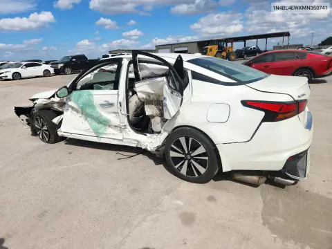 2021 Nissan Altima Sl VIN 1N4BL4EWXMN350741 фото 2