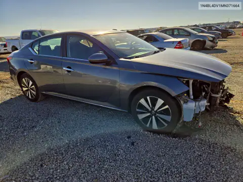 1N4BL4DV1MN371664 — 2021 Nissan Altima, фото 4 с аукциона Copart, ПЕРЕДНЯЯ ЧАСТЬ