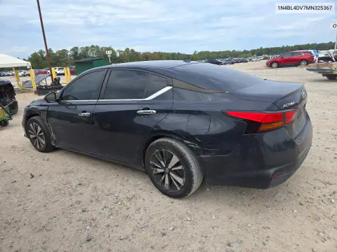 1N4BL4DV7MN325367 — 2021 Nissan Altima, ფოტო 2, Copart, გვერდითი ნაწილი