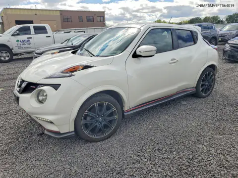 JN8AF5MV9FT564019 — 2015 Nissan Juke, Повреждения снизу, фото до ремонта