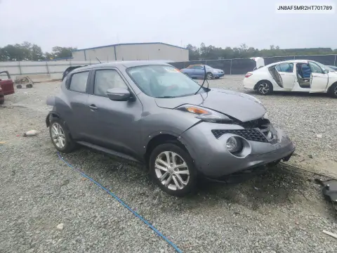 2017 Nissan Juke S VIN JN8AF5MR2HT701789 фото 4