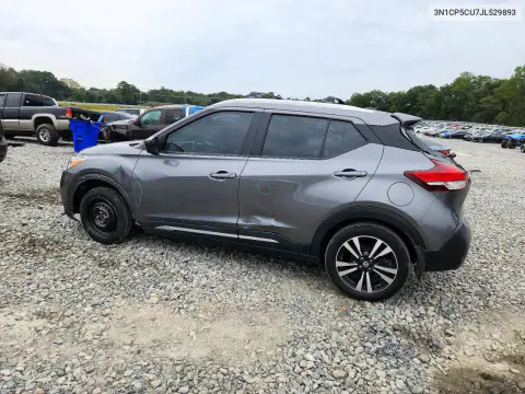 2018 Nissan Kicks Sr VIN 3N1CP5CU7JL529893 фото 2