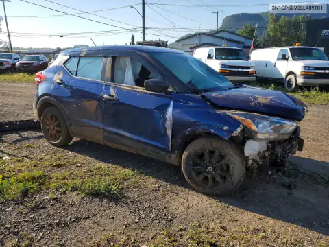 3N1CP5BV3LL489101 — 2020 Nissan Kicks, photo 4 from Copart 20.10.2026, Front end