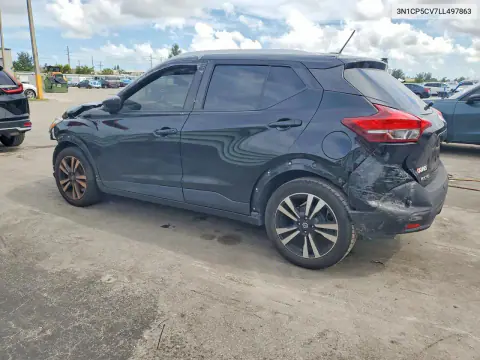 2020 Nissan Kicks Sv VIN 3N1CP5CV7LL497863 фото 2