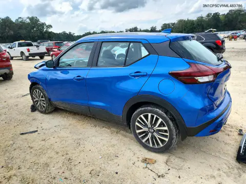 2021 Nissan Kicks Sv VIN 3N1CP5CV9ML483786 фото 2