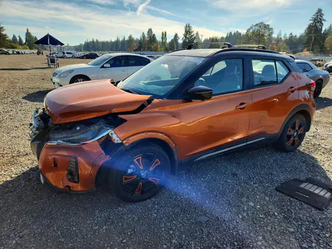 3N1CP5DV1ML492111 — 2021 Nissan Kicks, Передняя часть (Front End), фото до ремонта