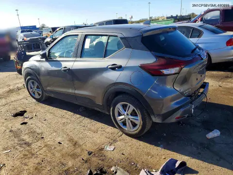 2021 Nissan Kicks S VIN 3N1CP5BV5ML480899 фото 2