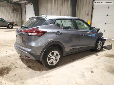 2023 Nissan Kicks S VIN 3N1CP5BV0PL545551 фото 3