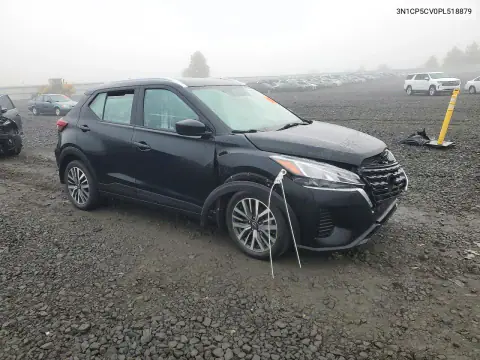 3N1CP5CV0PL518879 — 2023 Nissan Kicks, zdjęcie 4 z Copart, Przód