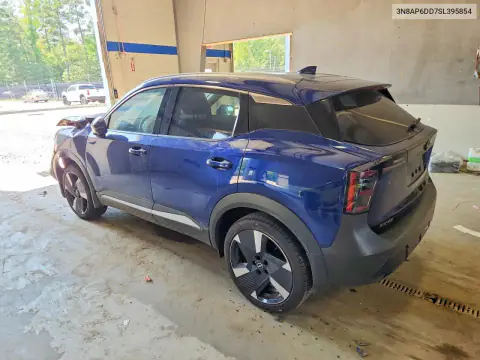 3N8AP6DD7SL395854 — 2025 Nissan Kicks, zdjęcie 2 z Copart 15.10.2026, Pożar