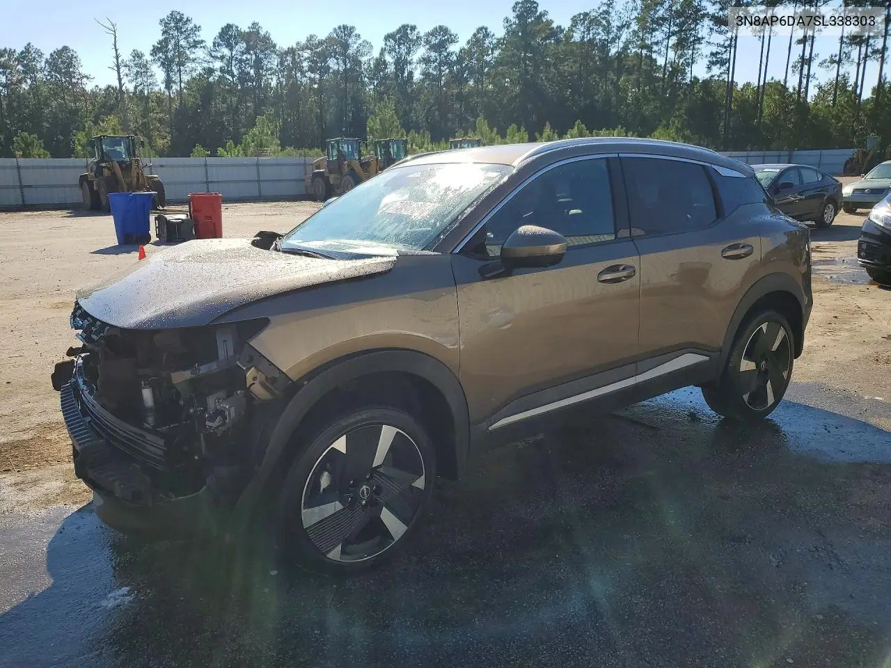 3N8AP6DA7SL338303 Nissan Kicks 2025 — повреждение Передняя часть, фото до ремонта