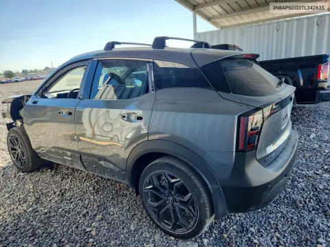 2026 Nissan Kicks Sr VIN 3N8AP6DD3TL342635 фото 2