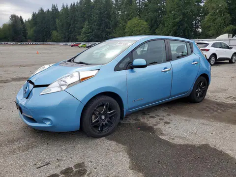 1N4AZ0CP8FC320506 — 2015 Nissan Leaf, Передняя часть (Front End), фото до ремонта