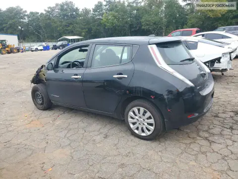 2016 Nissan Leaf S VIN 1N4AZ0CP7GC306646 фото 2