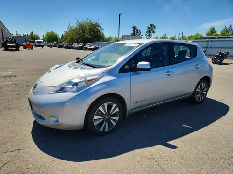 1N4BZ0CP1HC306017 — 2017 Nissan Leaf, წინა ნაწილი (Front End), ფოტოები შეკეთებამდე