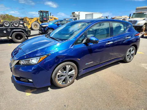 1N4AZ1CP9JC301512 — 2018 Nissan Leaf, გვერდითი ნაწილი (Side), ფოტოები შეკეთებამდე