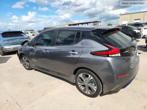 1N4AZ1CP7KC312607 — 2019 Nissan Leaf, фото 2 с аукциона Copart 15.10.2026, ПЕРЕДНЯЯ ЧАСТЬ