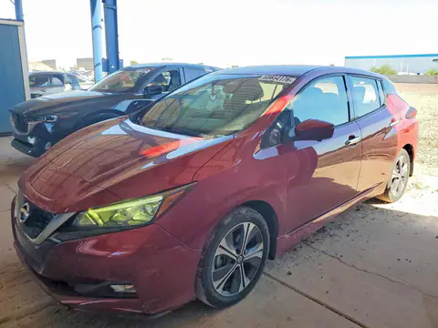 1N4BZ1DP0LC311335 — 2020 Nissan Leaf, ЗАДНЯЯ ЧАСТЬ (Rear End), фото до ремонта