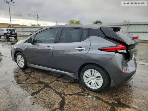 1N4AZ1BV1SC564773 — 2025 Nissan Leaf, photo 2 from Copart, Rear end