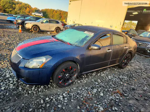 2007 Nissan Maxima 3.5 Se VIN 1N4BA41E07C810184 фото 1