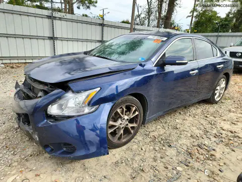 1N4AA5AP9CC840300 — 2012 Nissan Maxima, Передняя часть, фото до ремонта