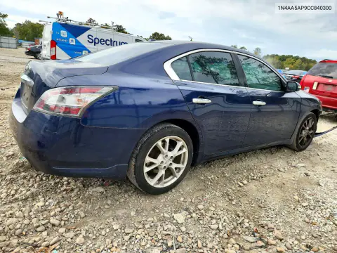 2012 Nissan Maxima 3.5 S VIN 1N4AA5AP9CC840300 фото 3