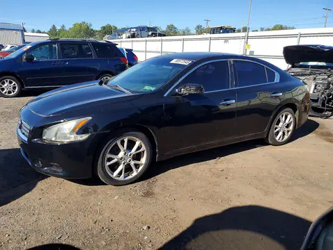 1N4AA5AP0EC480109 — 2014 Nissan Maxima, Задняя часть (Rear End), фото до ремонта
