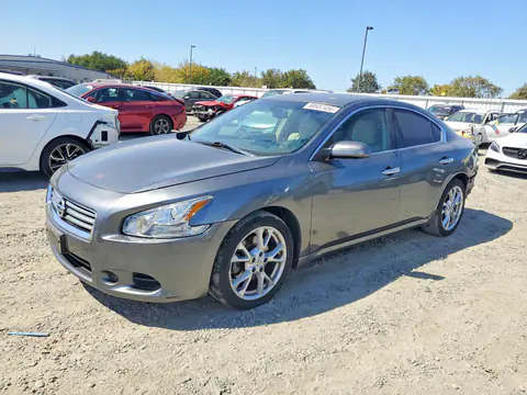 1N4AA5AP4EC458209 — 2014 Nissan Maxima, Задняя часть (Rear End), фото до ремонта