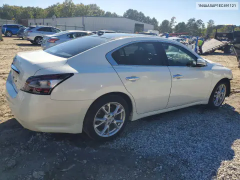 2014 Nissan Maxima 3.5 Sv VIN 1N4AA5AP1EC491121 фото 3