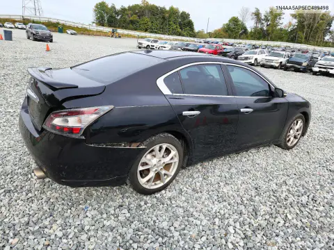 2014 Nissan Maxima 3.5 Sv VIN 1N4AA5AP5EC489498 фото 3