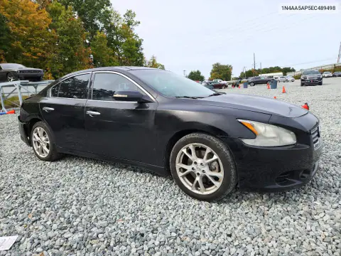 2014 Nissan Maxima 3.5 Sv VIN 1N4AA5AP5EC489498 фото 4