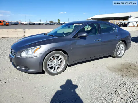 1N4AA5AP3EC452160 — 2014 Nissan Maxima, Мелкие вмятины и царапины, фото до ремонта
