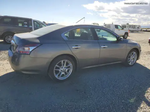 2014 Nissan Maxima 3.5 S VIN 1N4AA5AP3EC452160 фото 3