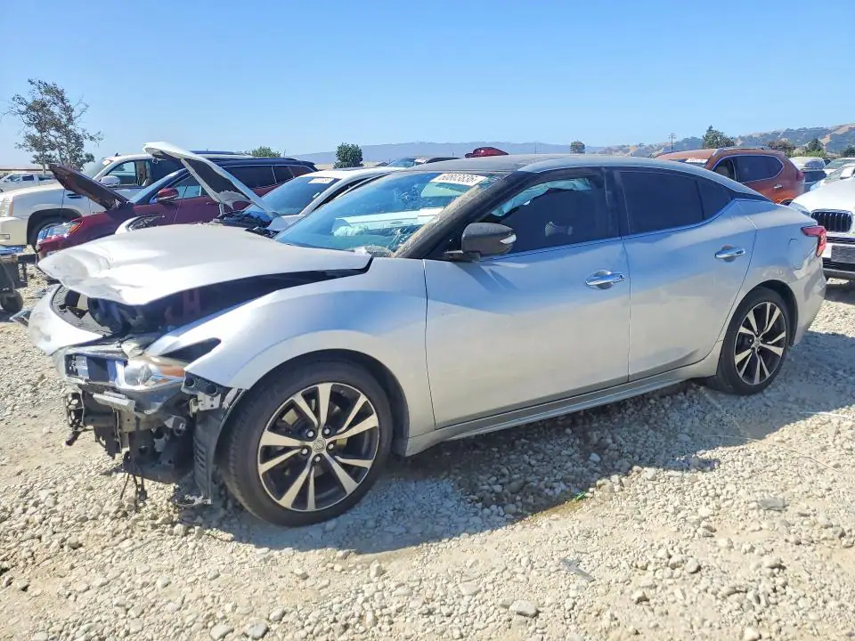 1N4AA6AP0GC375532 Nissan Maxima 2016 — повреждение Передняя часть, фото до ремонта