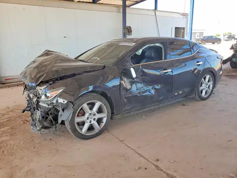 1N4AA6AP0GC385378 — 2016 Nissan Maxima, Передняя часть (Front End), фото до ремонта