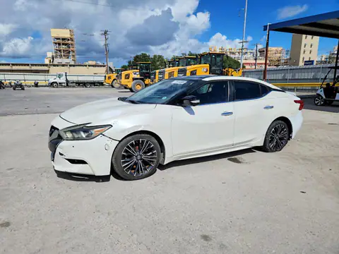 1N4AA6AP4GC415305 — 2016 Nissan Maxima, Parte delantera (Front End), fotos antes de reparar
