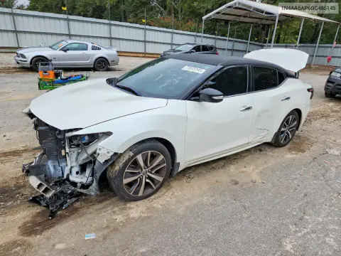 1N4AA6AP6GC485145 — 2016 Nissan Maxima, Задняя часть, фото до ремонта